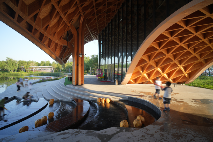 定州丝路友谊园滨水餐厅丨中国河北丨清华大学建筑设计研究院有限公司,广州博厦建筑设计研究院有限公司-12