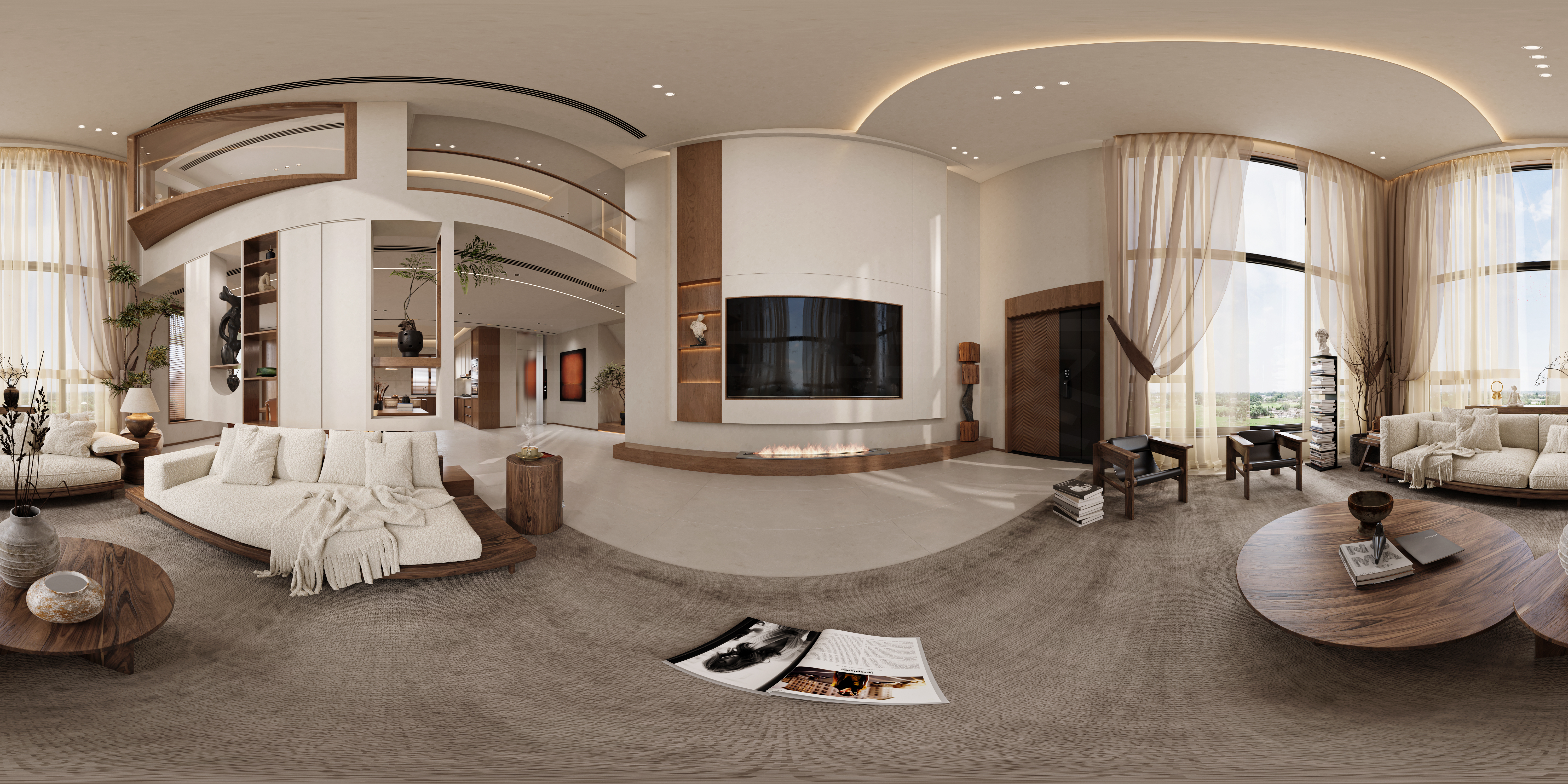 诧季风格的家装效果-6