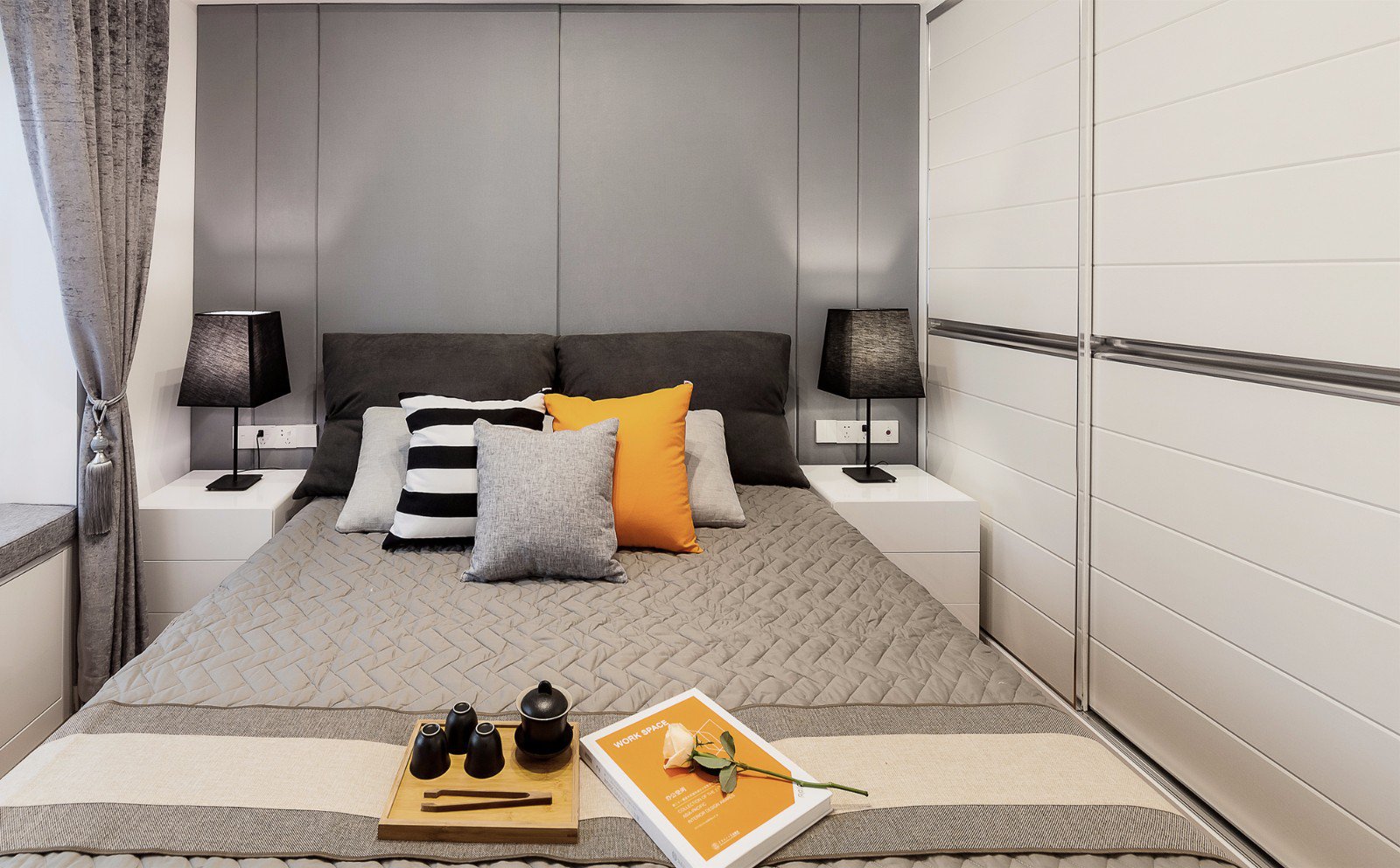 福州世欧王庄 3#03型现代简约样板间-29