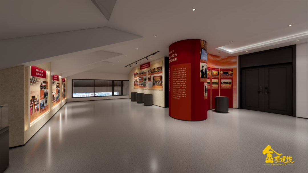 华夏学院民主促进会展馆装修项目圆满完工-17