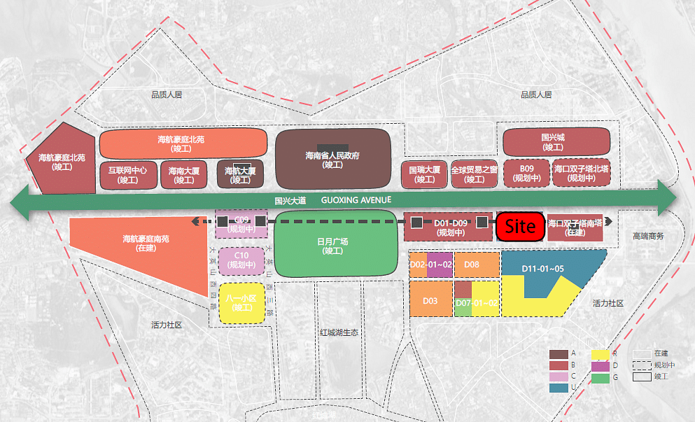 海口海航中心D10地块零售街概念设计丨中国海口丨Aedas-41