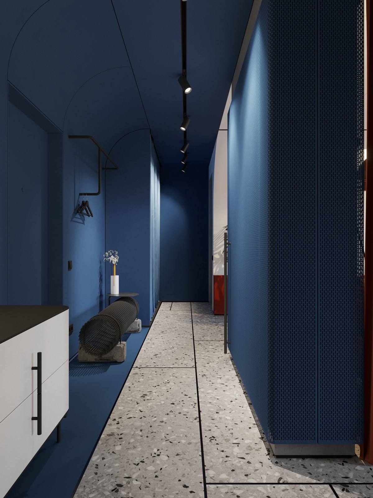 红黄蓝，个性色彩公寓设计  Form’8 studio-2