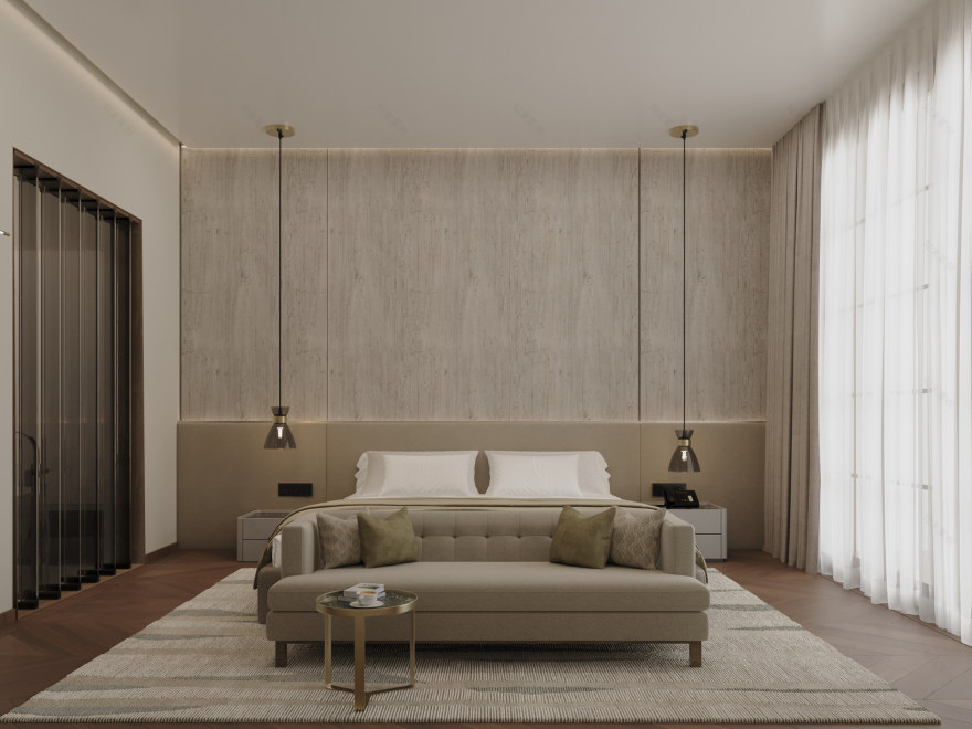 奢逸酒店室内设计(注:Lu·ury可能是拼写错误,推测想表达Luxury,若按照错误的词直接翻译难以准确表意,这里依据推测处理) 丨埃及开罗-12