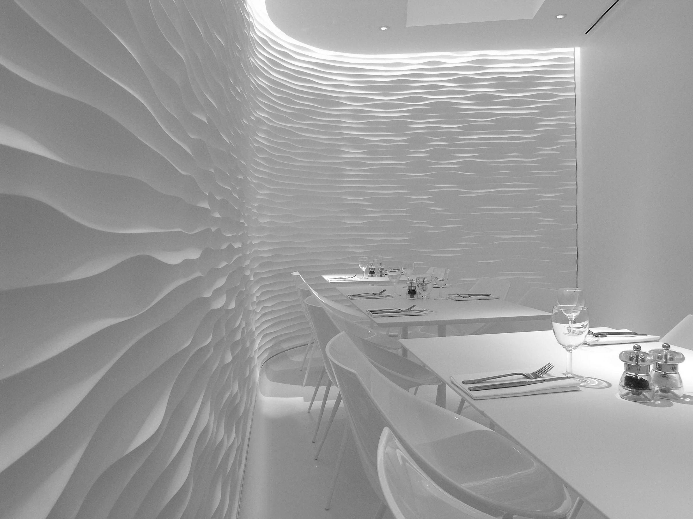 伦敦海味餐厅“OLIVOMARE”的海洋元素创意设计-36