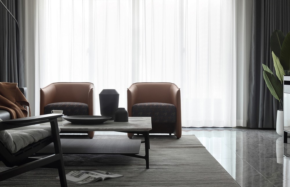 观筑设计改造家 | 现代风格平层改造，优化空间布局-30