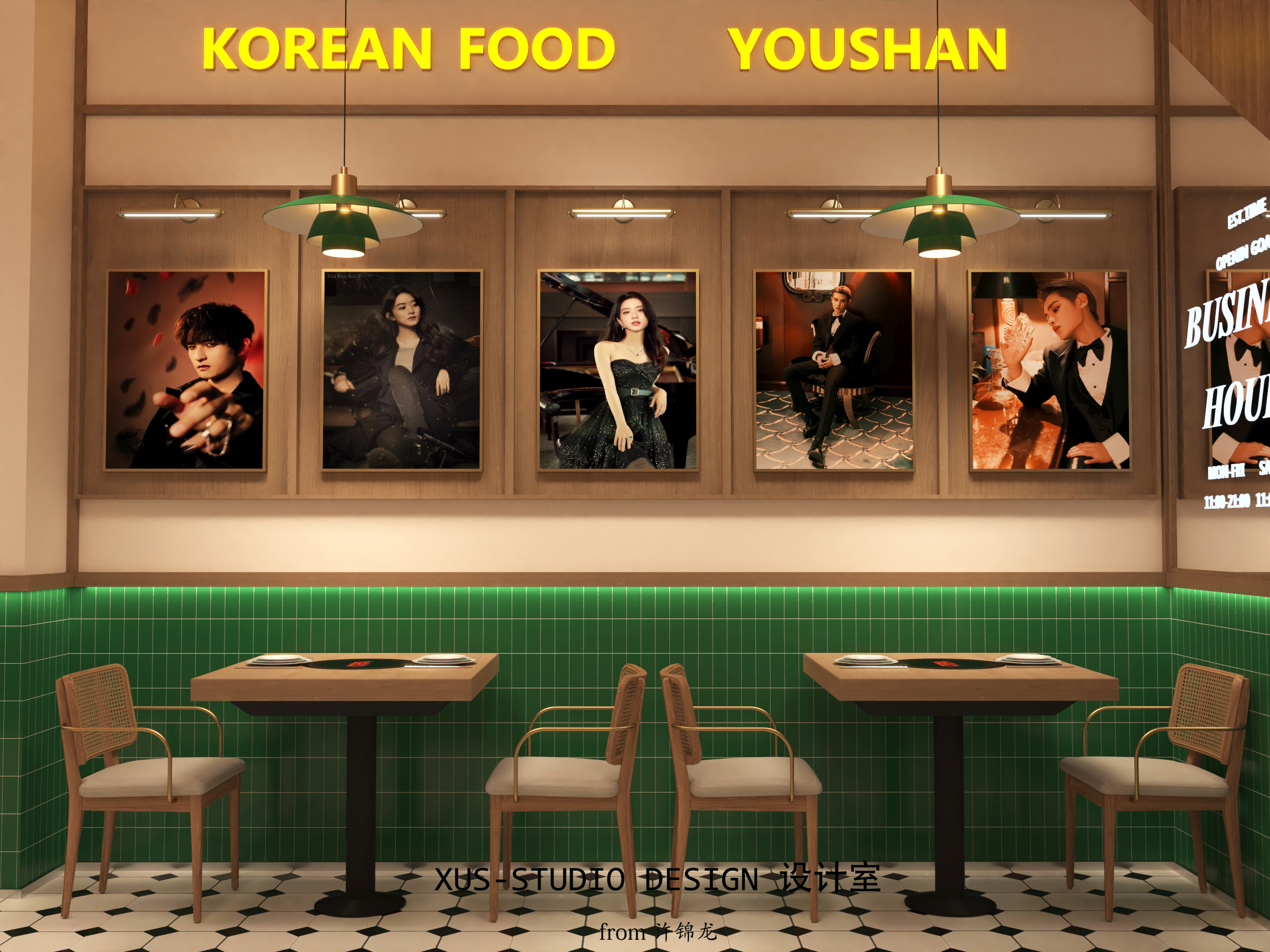 有膳社韩餐馆设计丨中国菏泽丨许锦龙-11