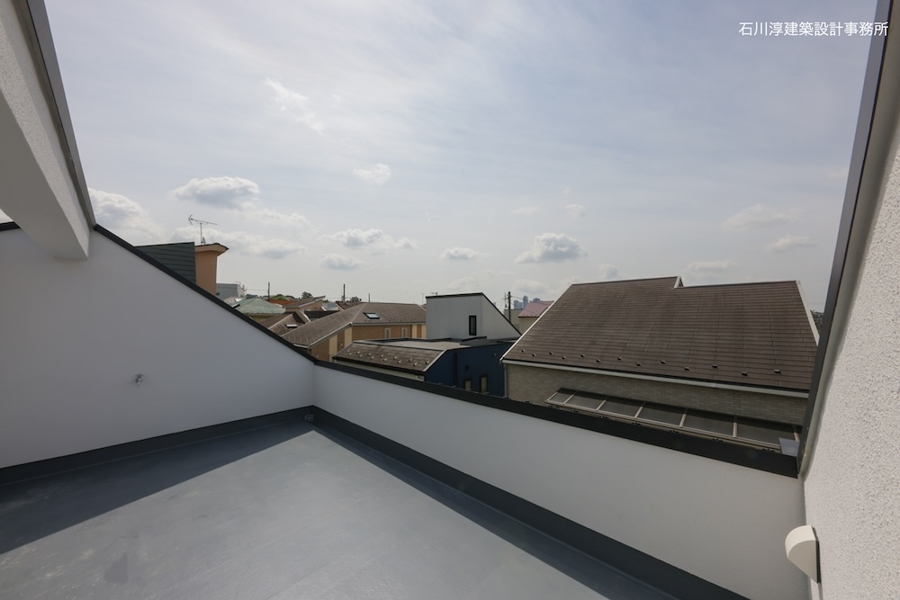 五重塔を借景　屋上バルコニーの家　OUCHI  50丨日本京都丨石川淳建築設計事務所-35