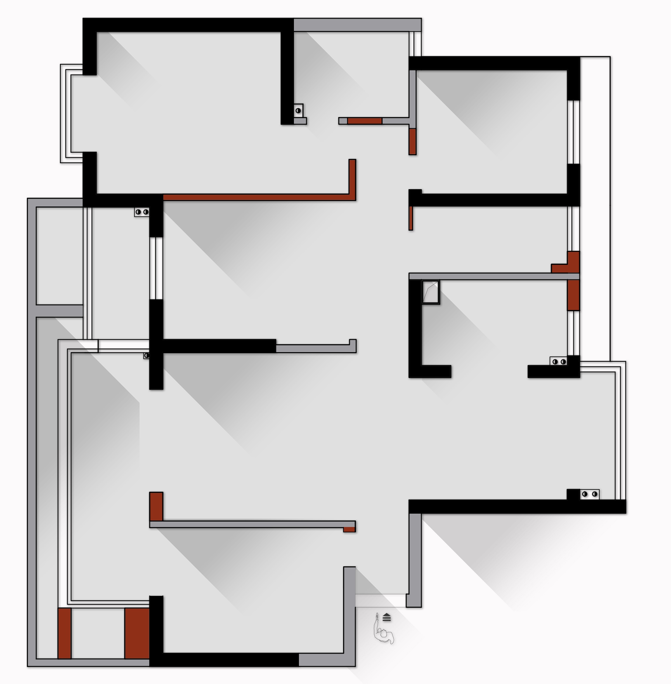 暖阳下的温柔轻法式丨麻吉家装定制-1
