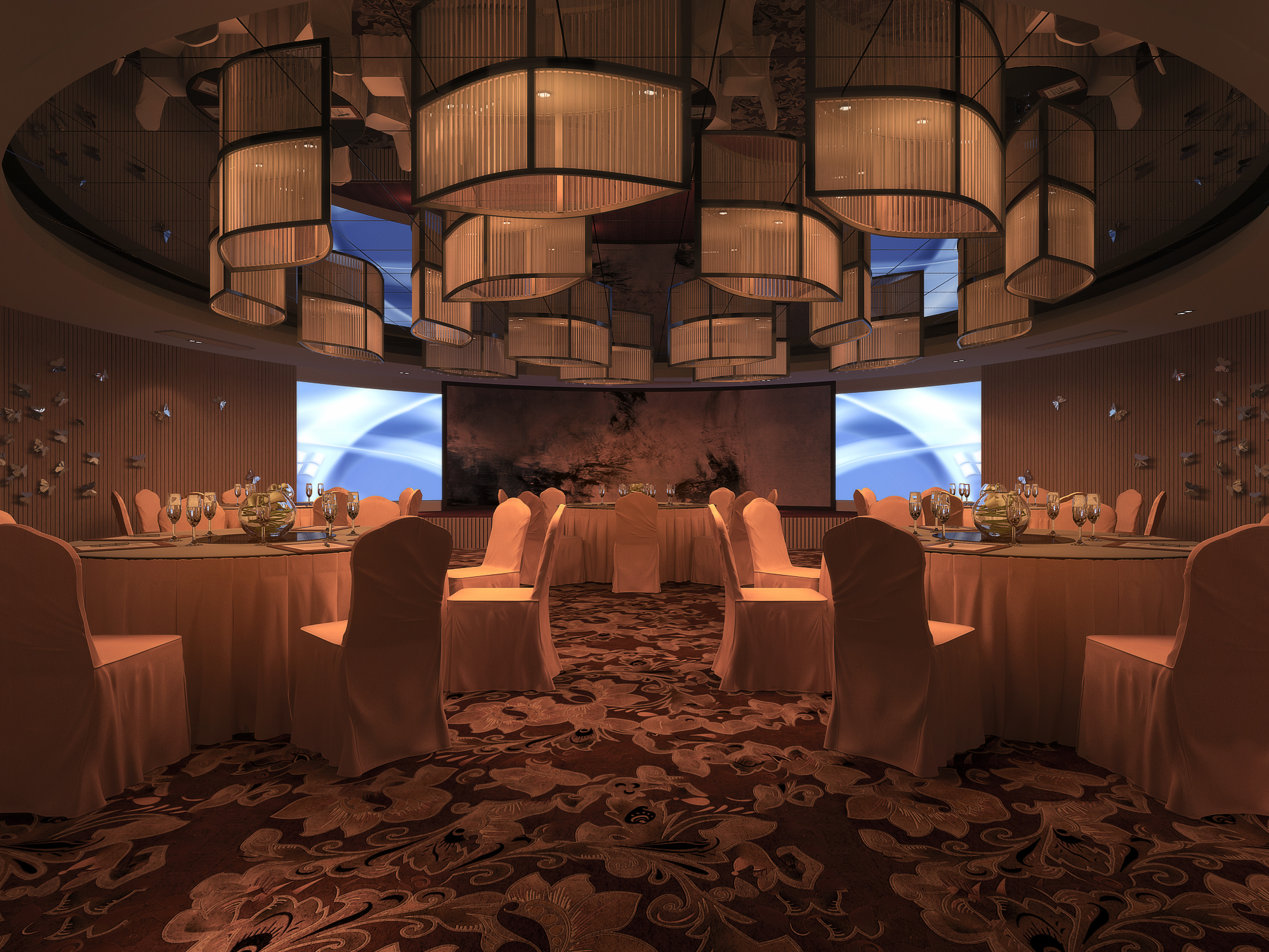 空谷幽兰-艺术主题会所空间设计-14