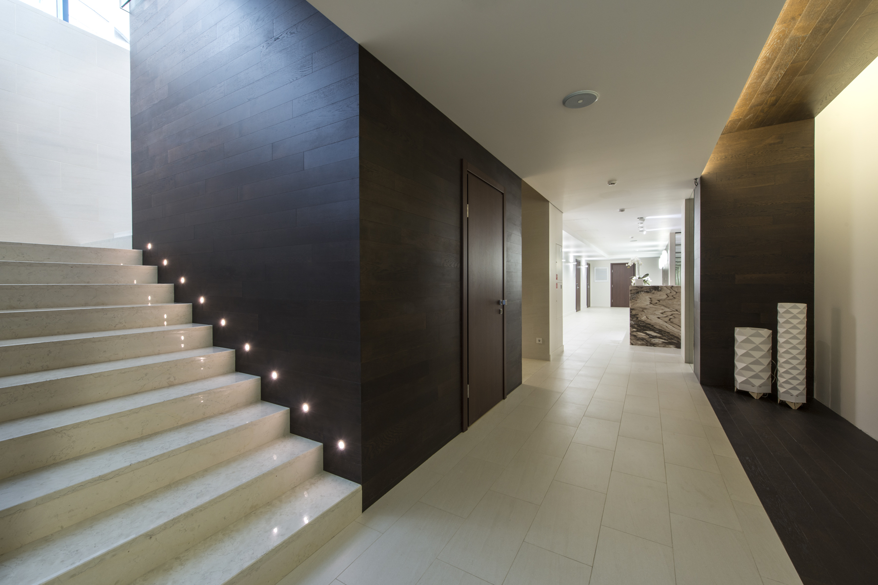 公寓酒店，The interiors of the Apartment Hotel in a residential complex Sparrow hills Alexandra Fedorova-16