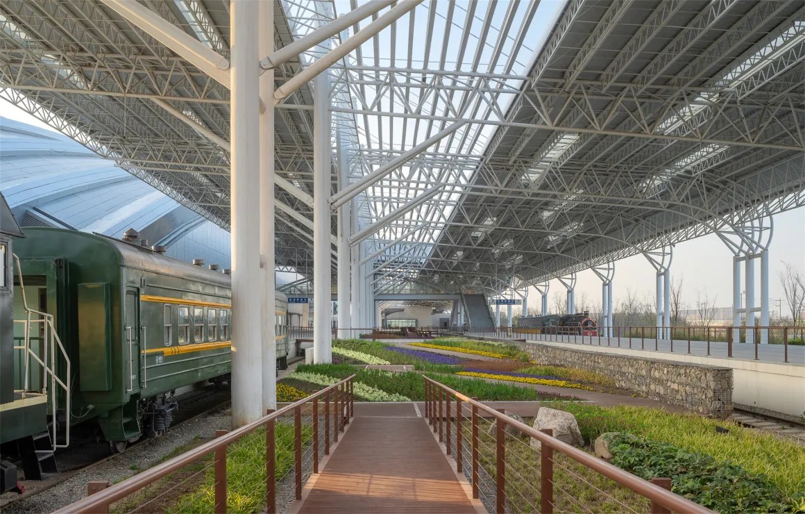 中国黄海湿地博物馆铁道公园丨中国盐城丨上海都设营造建筑设计事务所有限公司-35