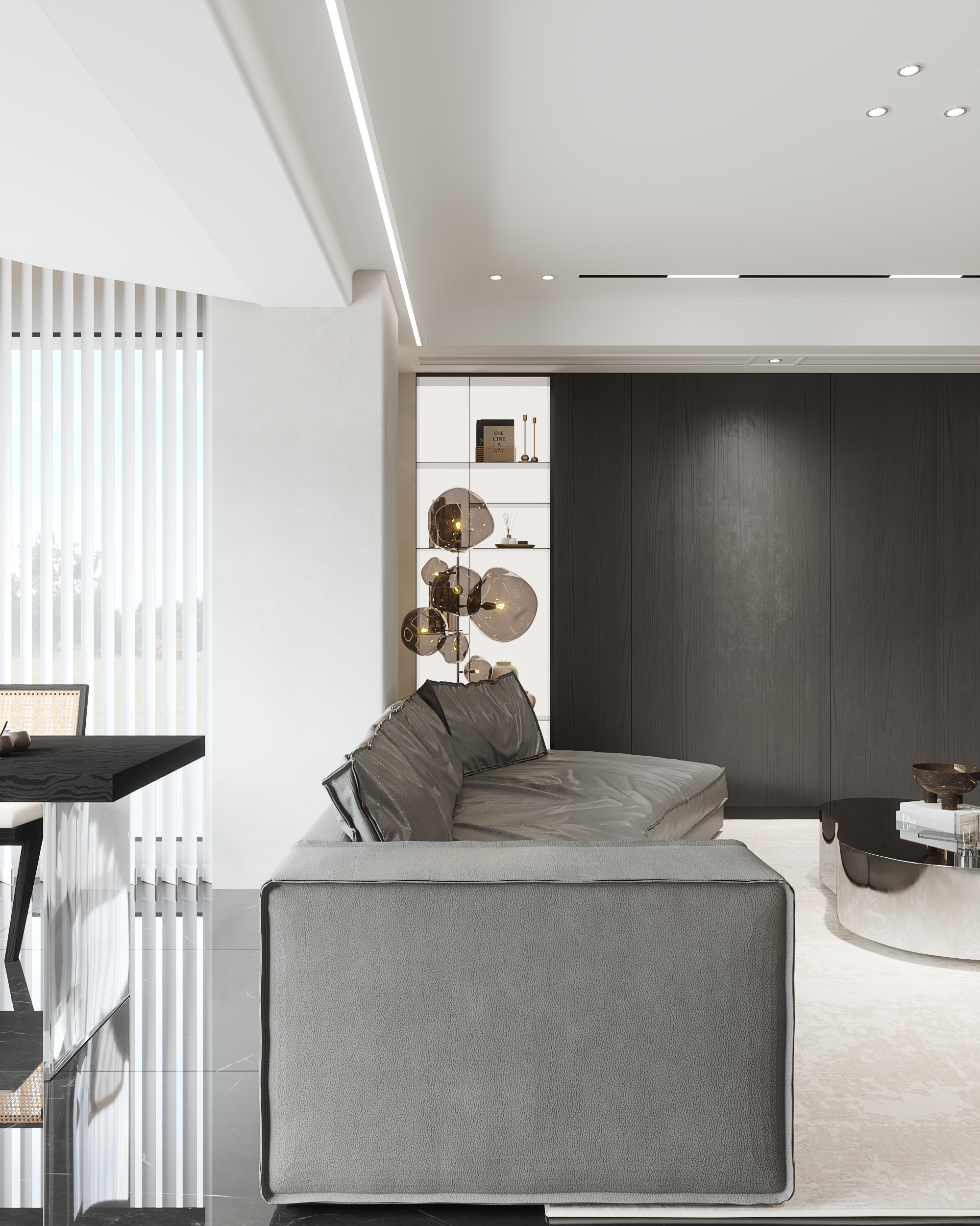 鸿烨表现|简约高级黑白灰-7