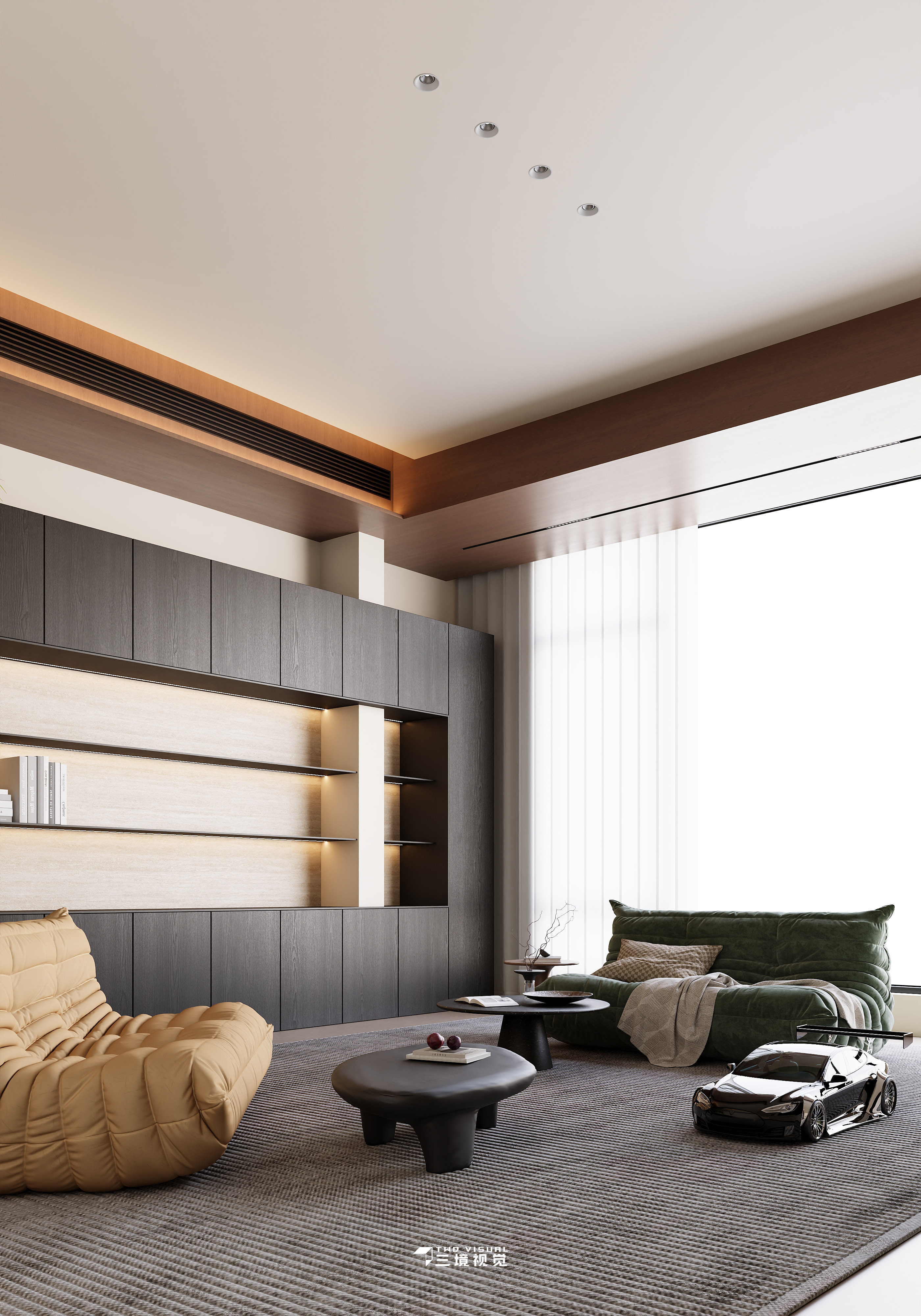 住宅-自建房的自然原木风-21