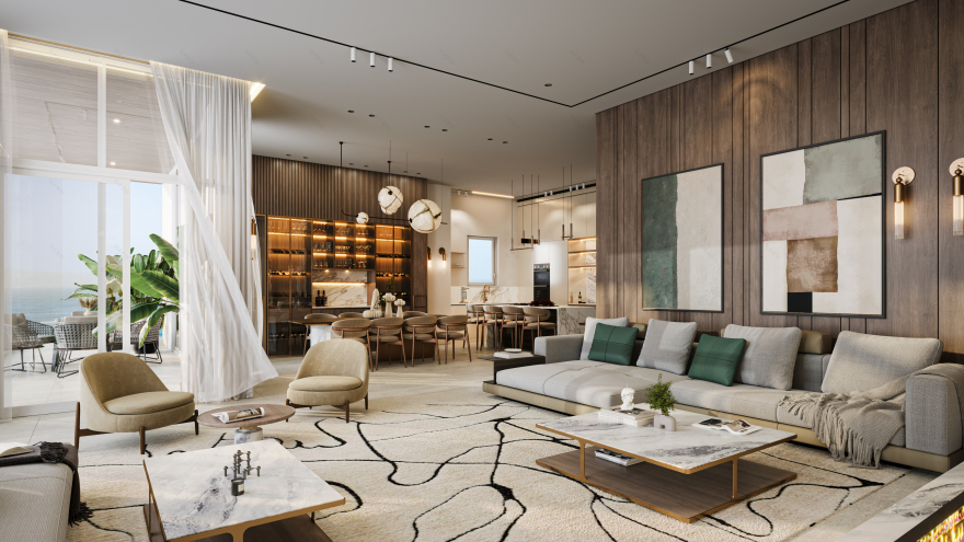 蓝湾室内设计(若Interior结合语境有更合适译法,需根据实际情况调整,这里按常见的室内设计理解) 丨以色列-5