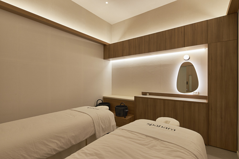 20 平米高级 SPA 空间，白色&木质调的优雅氛围-7