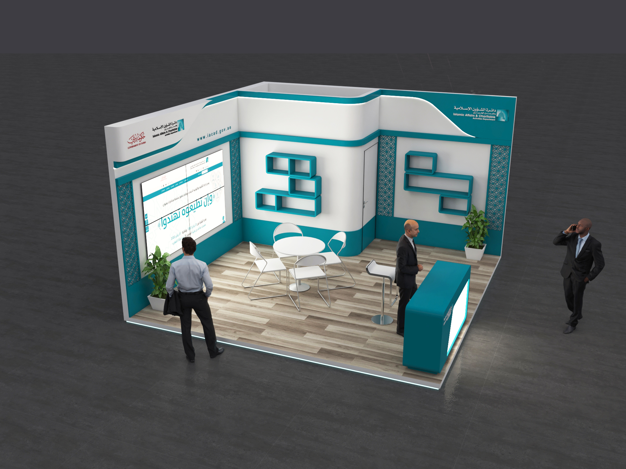 国际艺术与文化学院展台-7