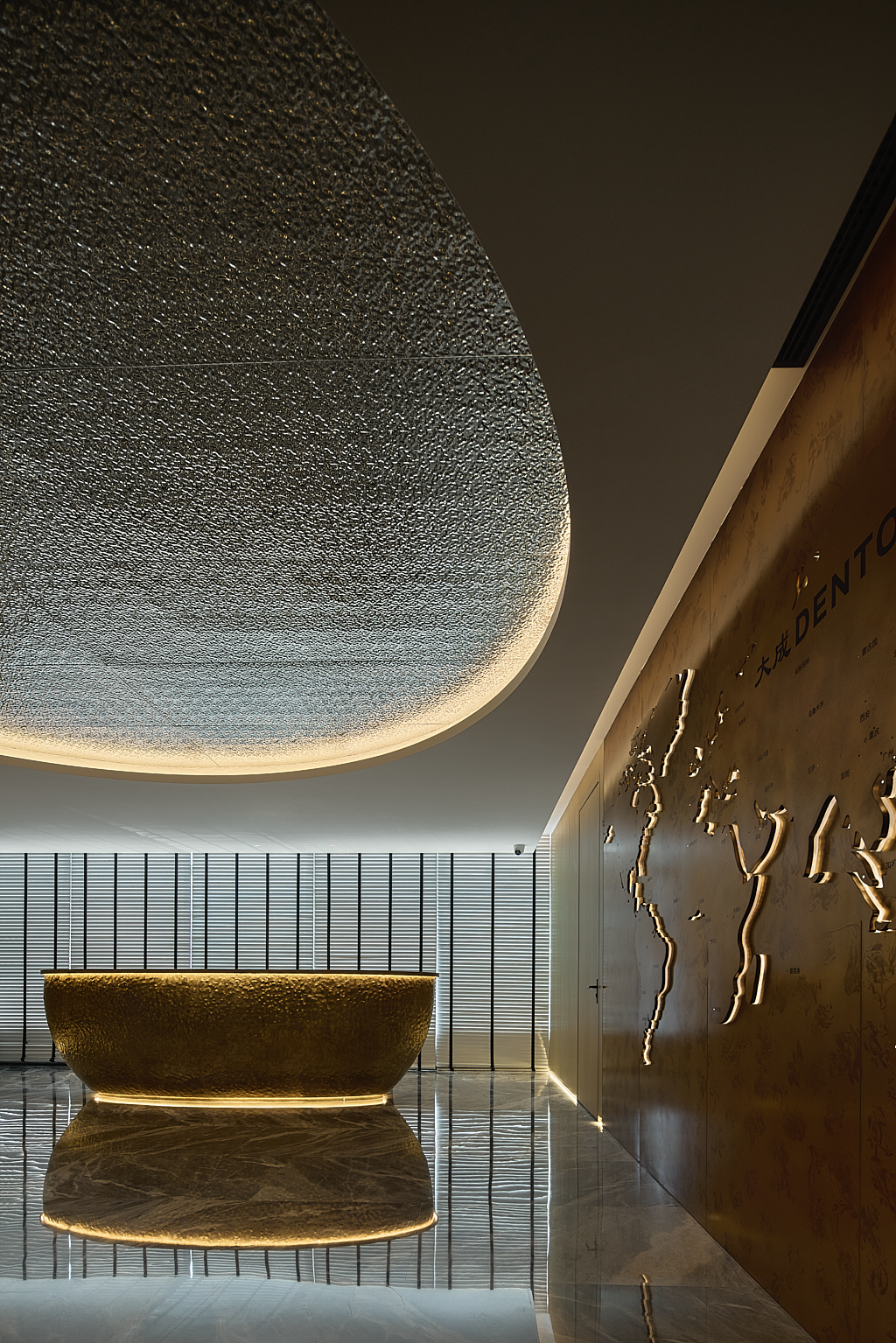 北京大成（杭州）律师事务所云端接待中心丨中国杭州丨中赫空间设计-0