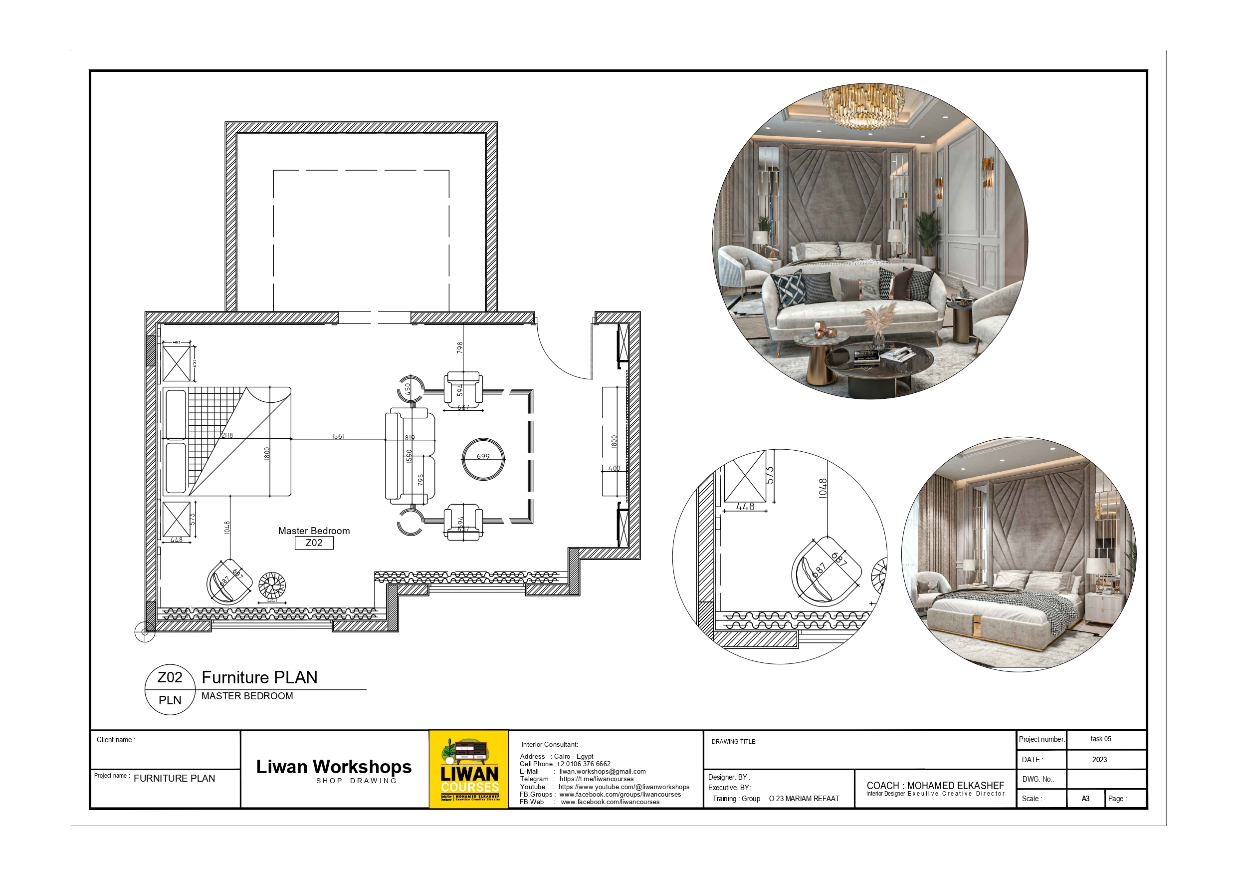 MASTER BEDROOM WORKING DRAWINGS-1