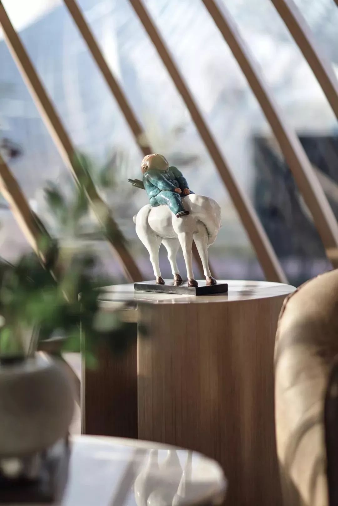 天津宁河生态小镇营销中心——自然与建筑共生的室内设计-49