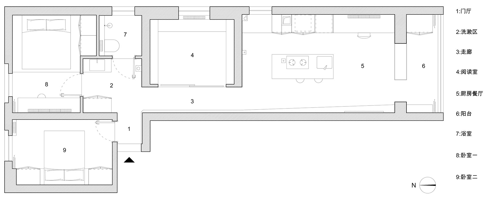 西城区老房改造丨中国北京丨罗秀达-14
