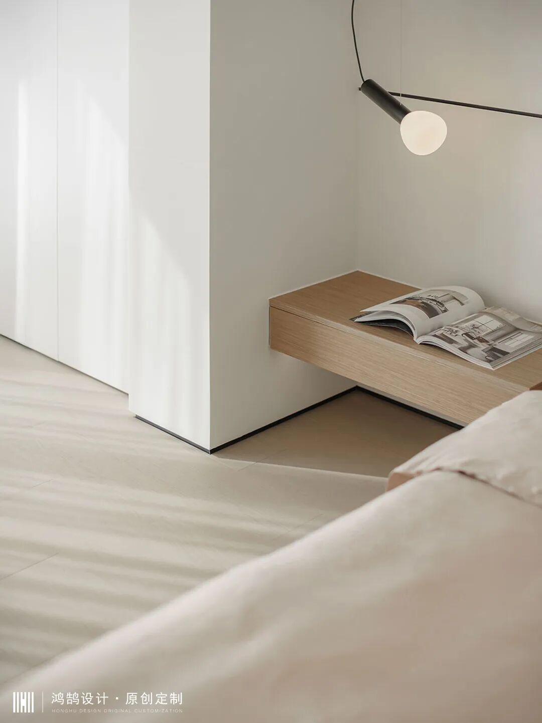 160㎡轻盈体量化空间，穿插设计手法，极致的简约-51