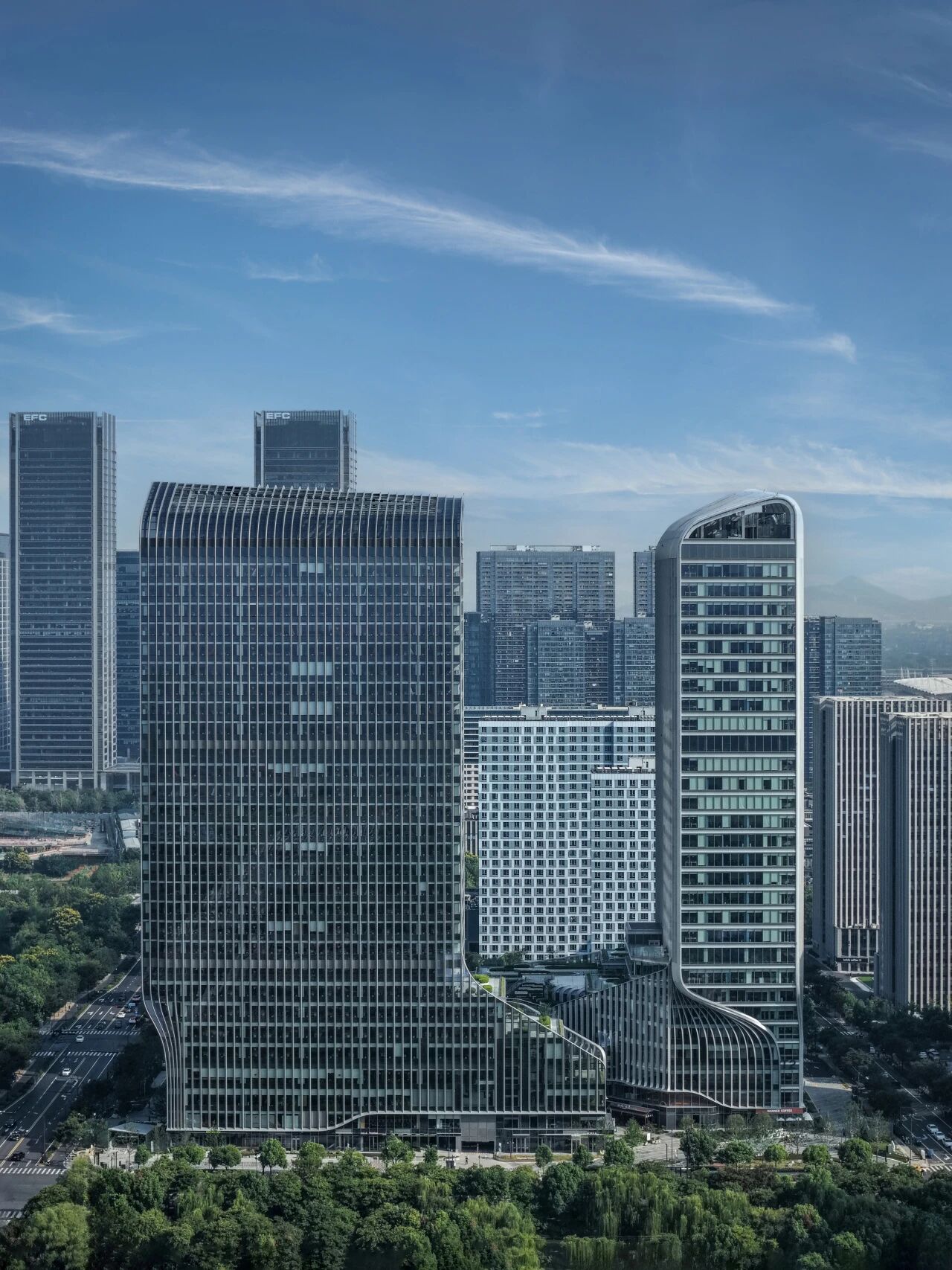 杭州·字节跳动集团新大楼丨中国杭州丨建筑UAD Gad,室内UCD聚城-2