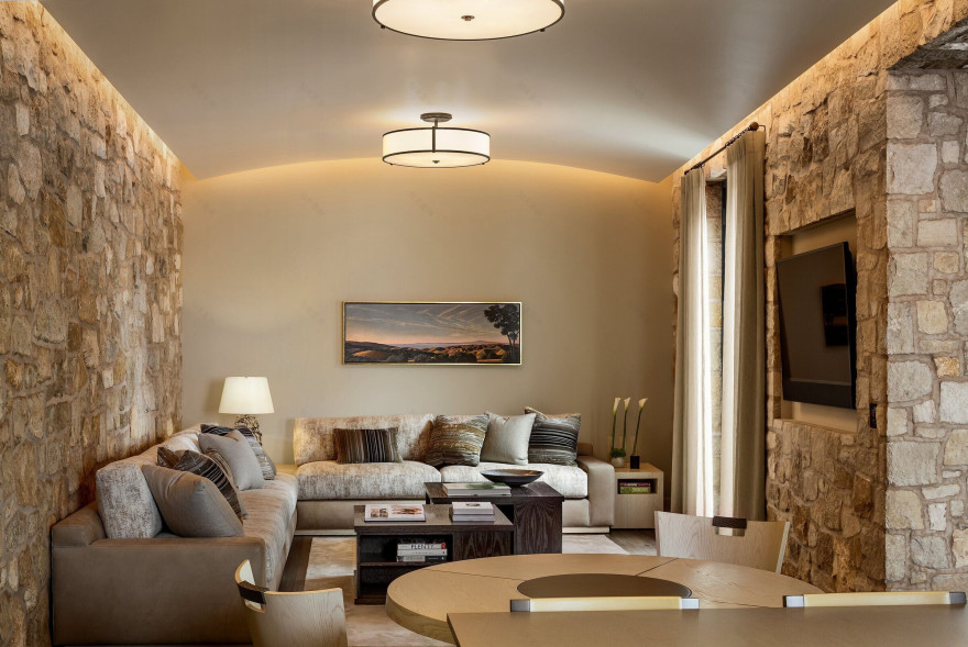 加州悬崖之上的绿色住宅-92