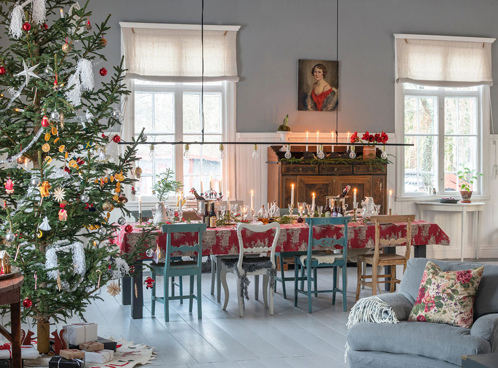 瑞典百年 mission house 圣诞装饰赏析-5