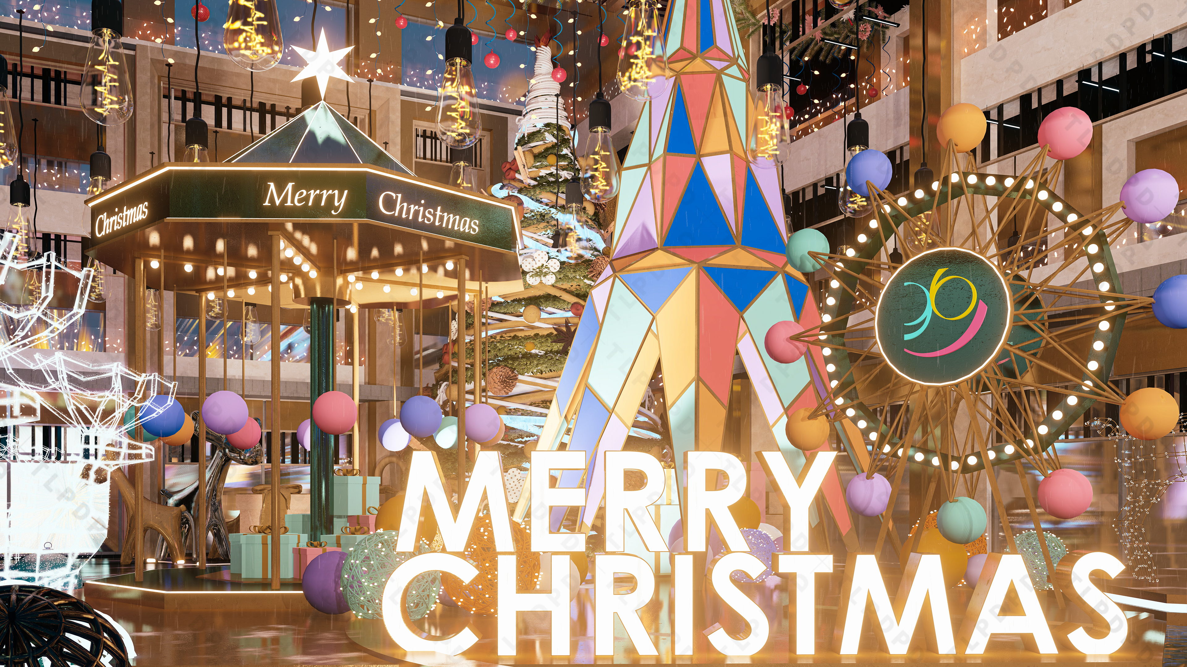 2026年圣诞节,马年原创IP礼品活动,新年礼物盲盒-1