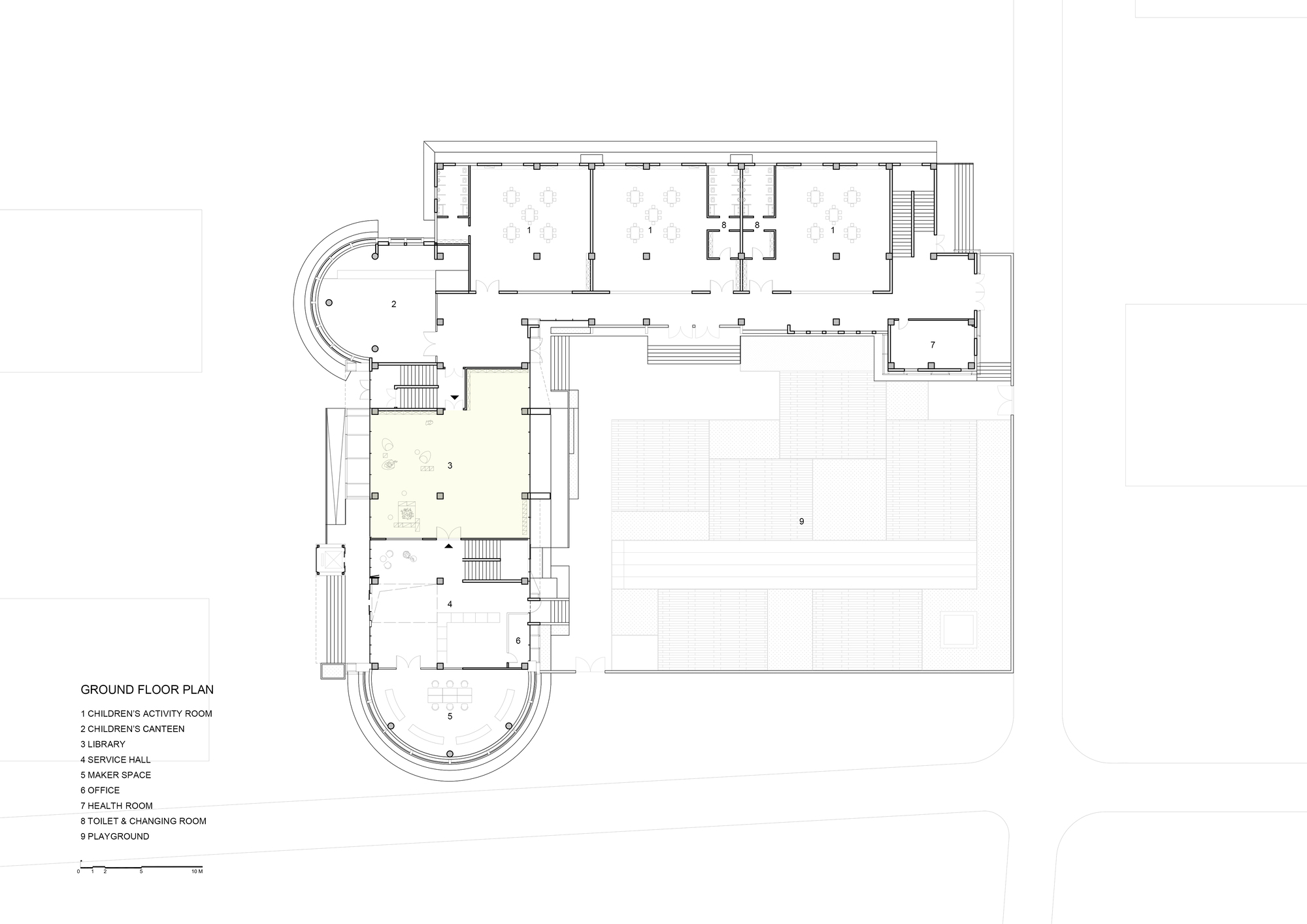 清花园代际社区中心改造丨中国鹤壁丨ATELIER XI-14