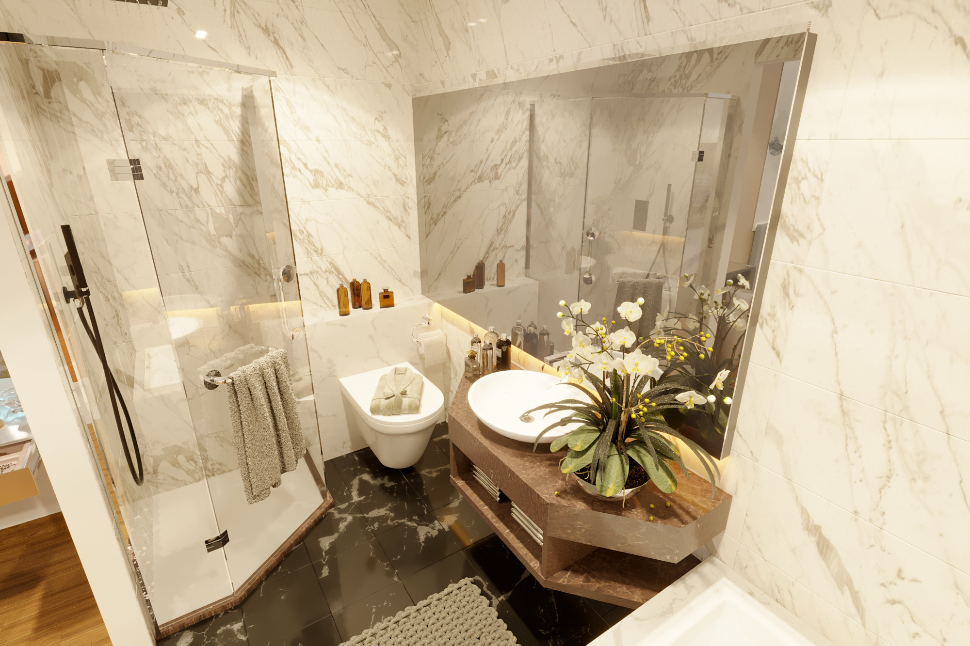 3D Interior Apartment Scene 2022-12