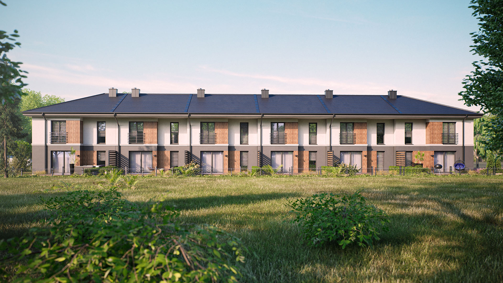 Szeregówka | Wizualizacje Architektoniczne 3D-14