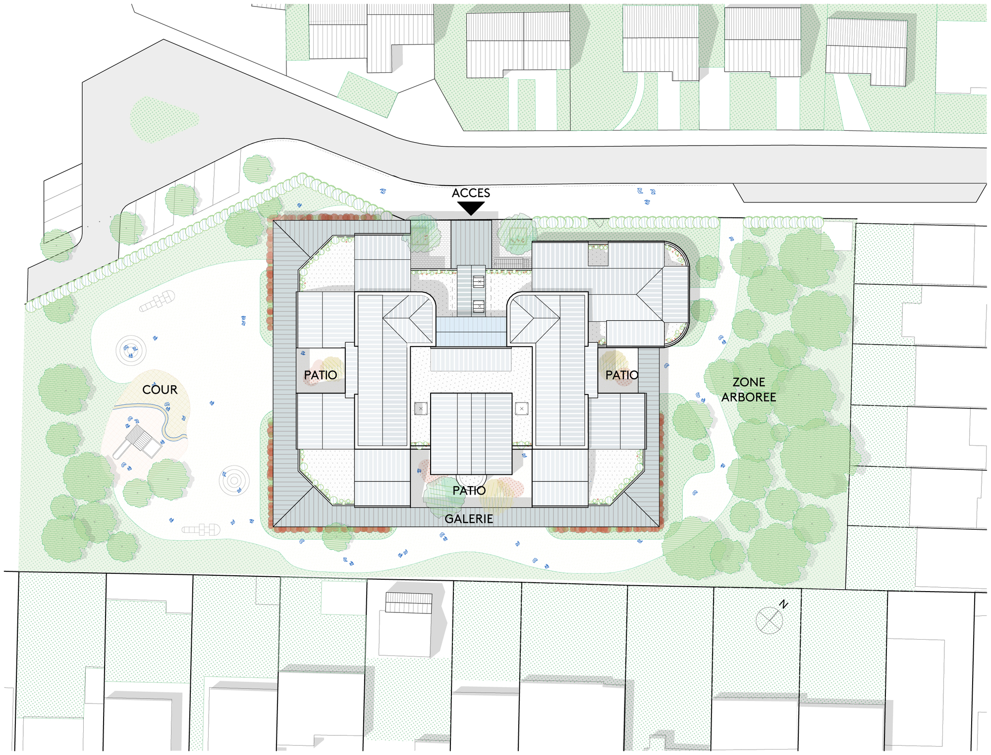 雅克·吉尔伯特科莱托儿所翻新项目丨法国-44