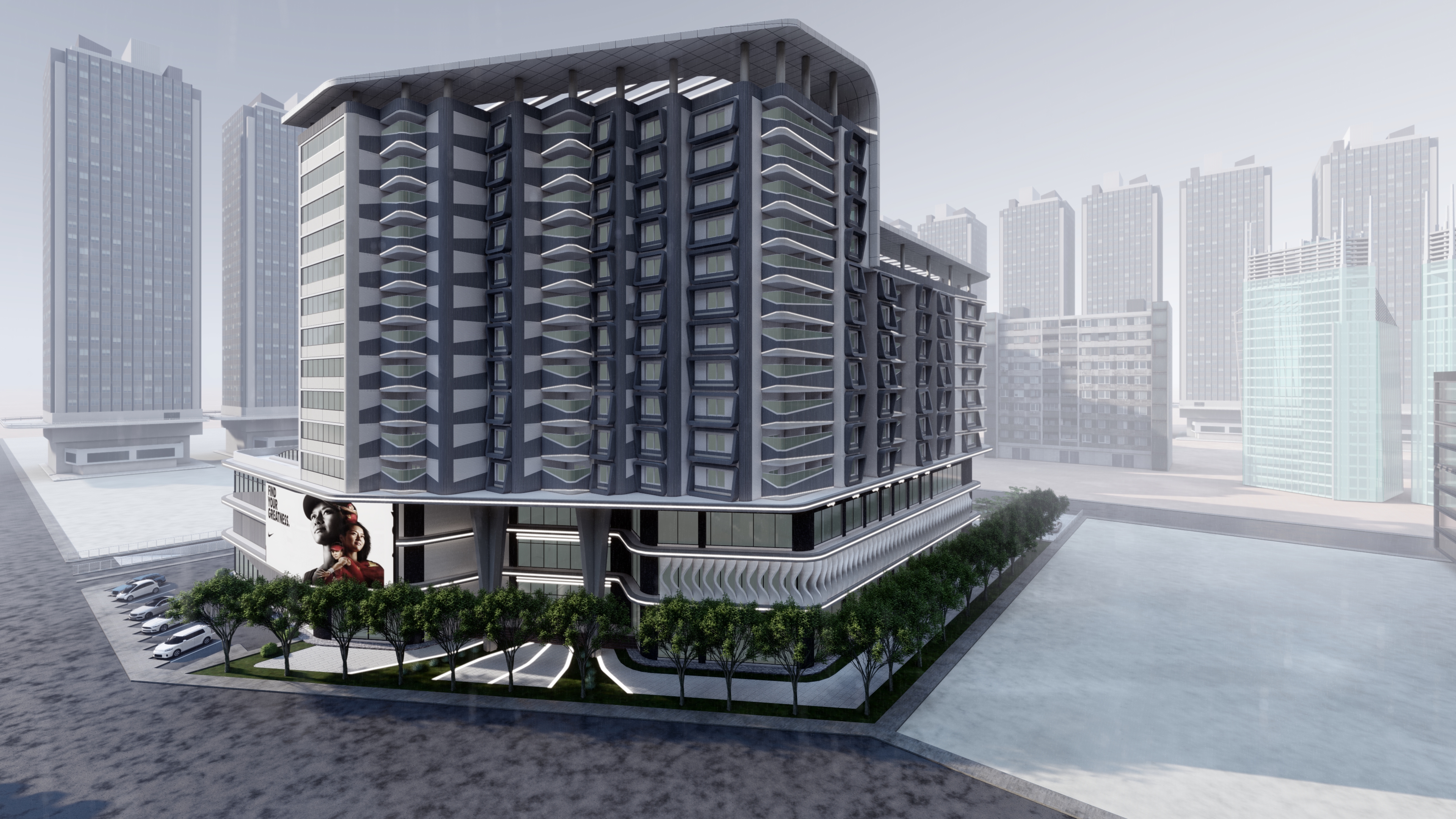 新行政首都商业,行政住宅混合项目-30