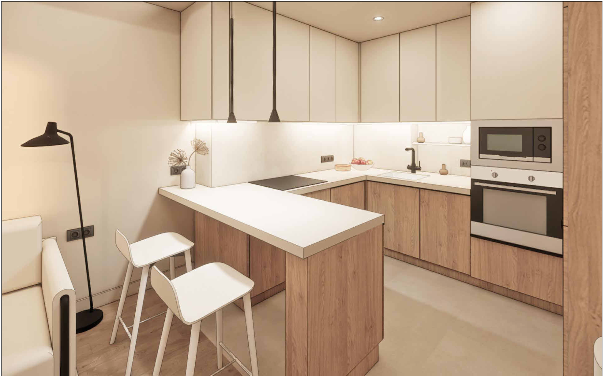 小户型丨Studio AG Architect,Dzhulik Olena-16