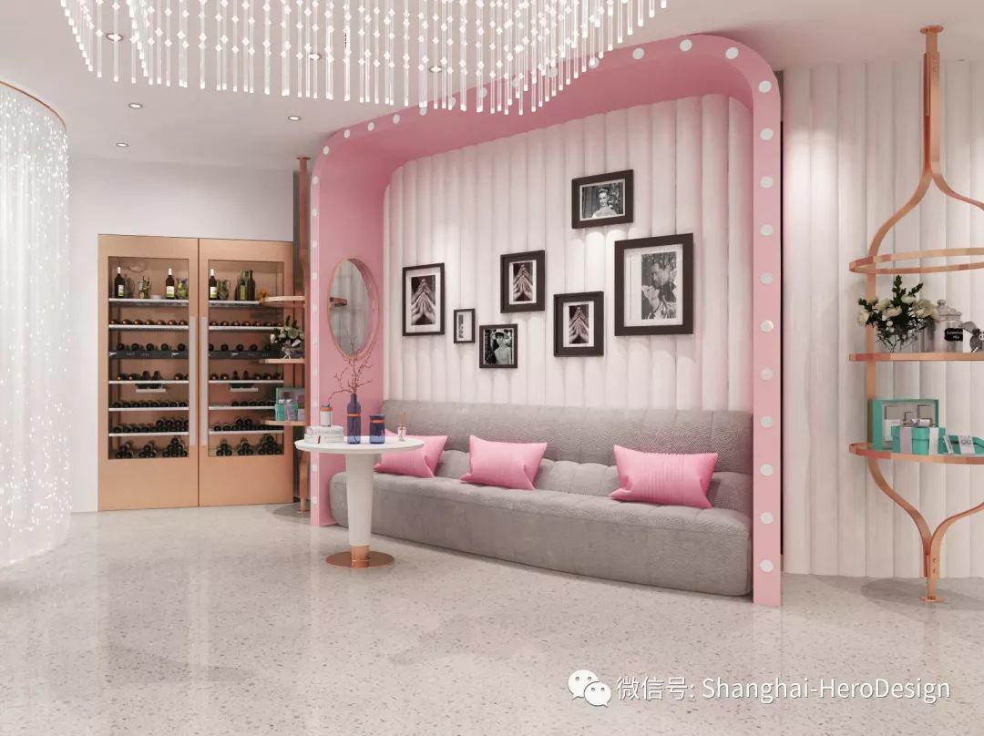 重庆 UP2U 美妆概念店 | 旋转木马粉金诱惑-15