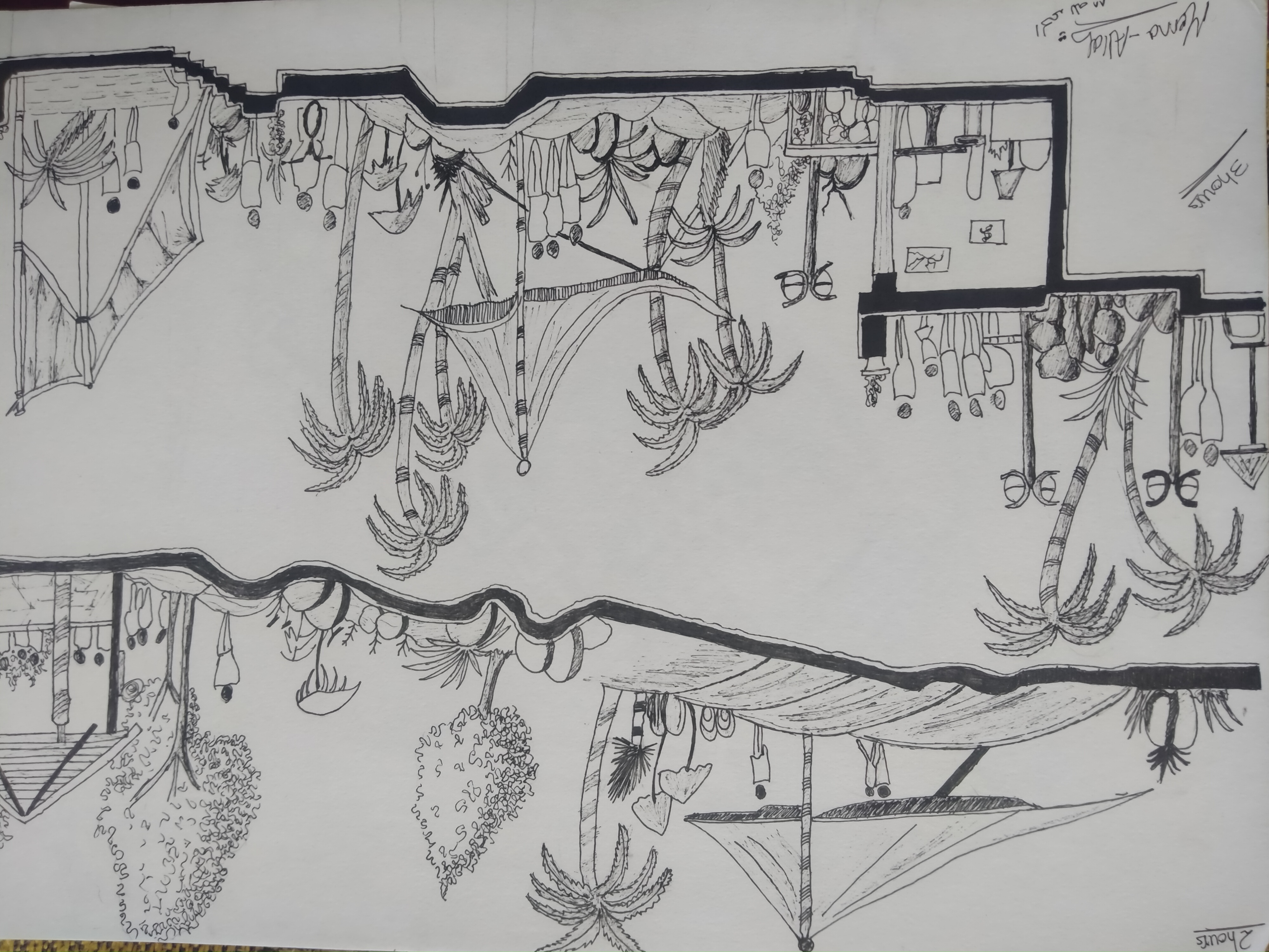 housing and landscape sketches-2