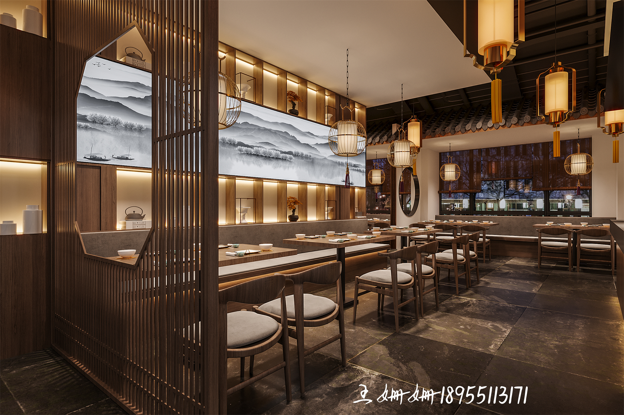 杭小馆  杭帮菜--餐饮空间设计-6