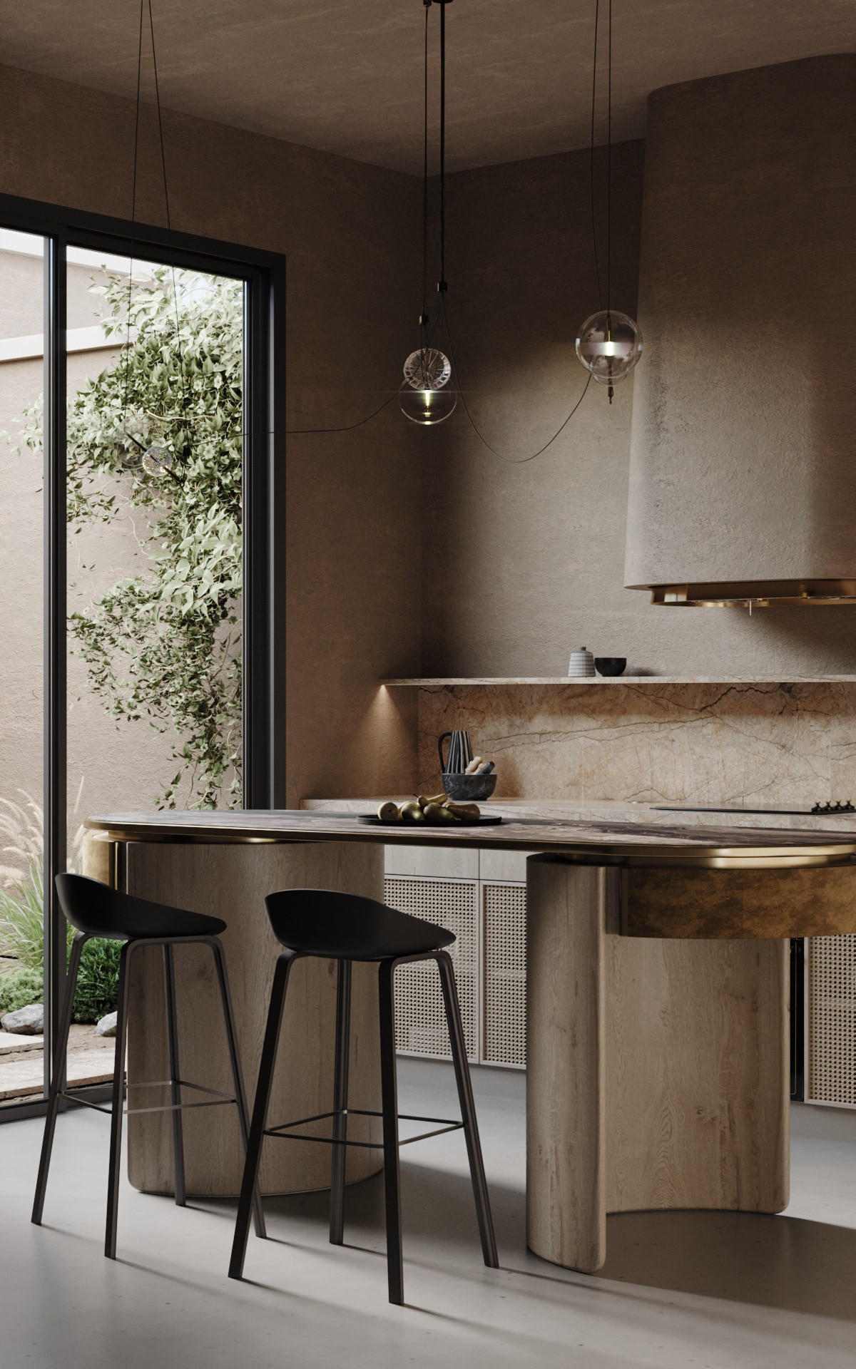 极简侘寂风公寓，质朴的高级感！-5