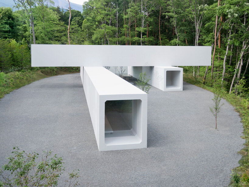 堆叠的混凝土箱形涵洞 | 日本 Nendo 工作室的创新民宿设计-12