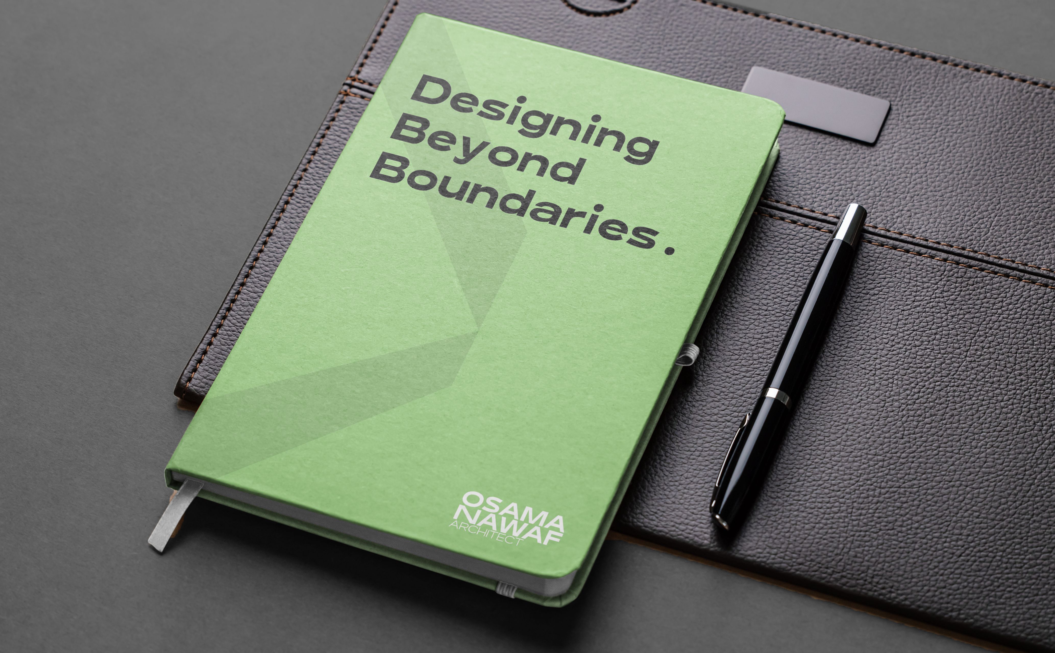 OSAMA NAWAF 建筑品牌 LOGO 设计与视觉识别-23