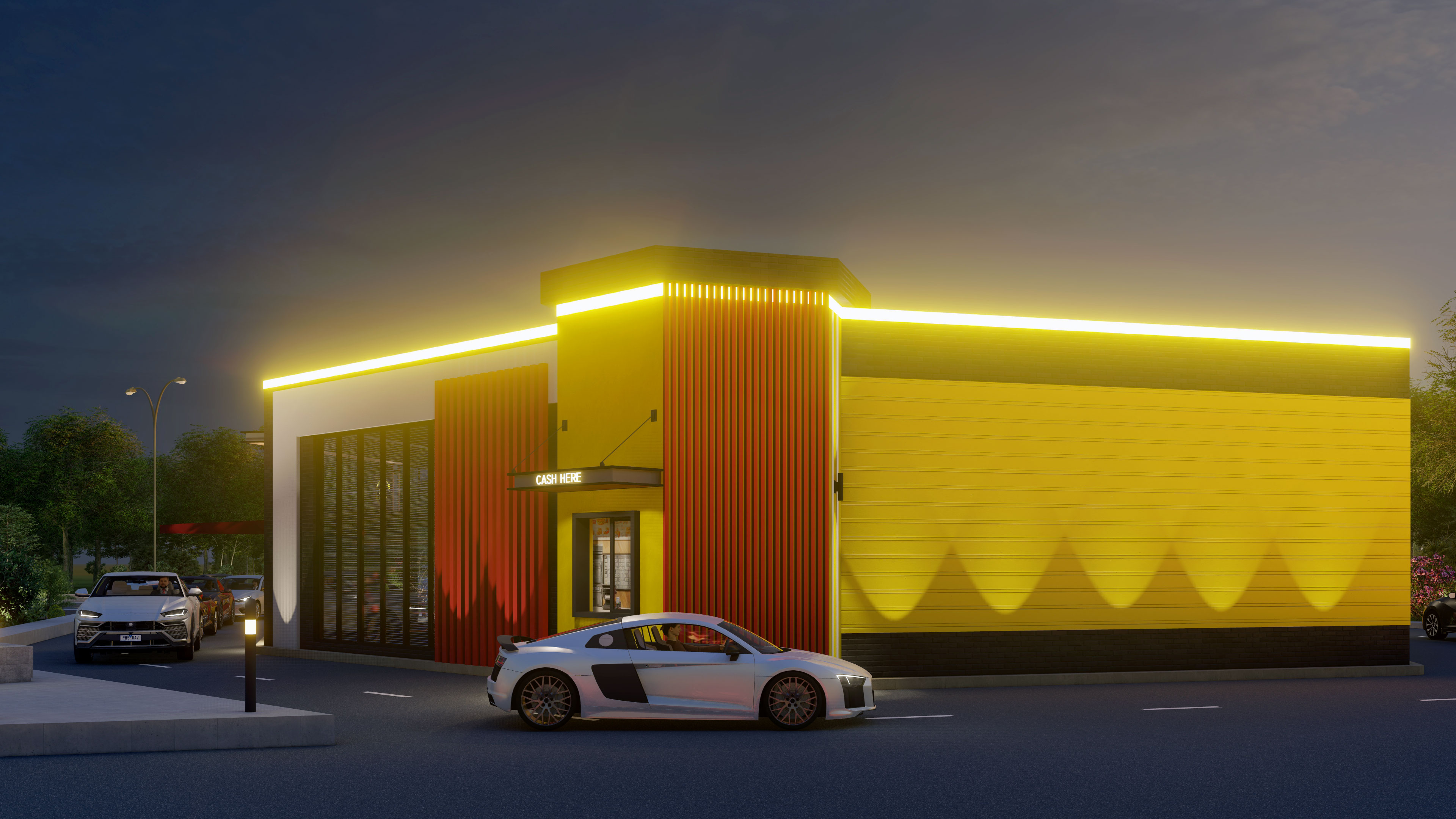 Fast food restaurant Design-13