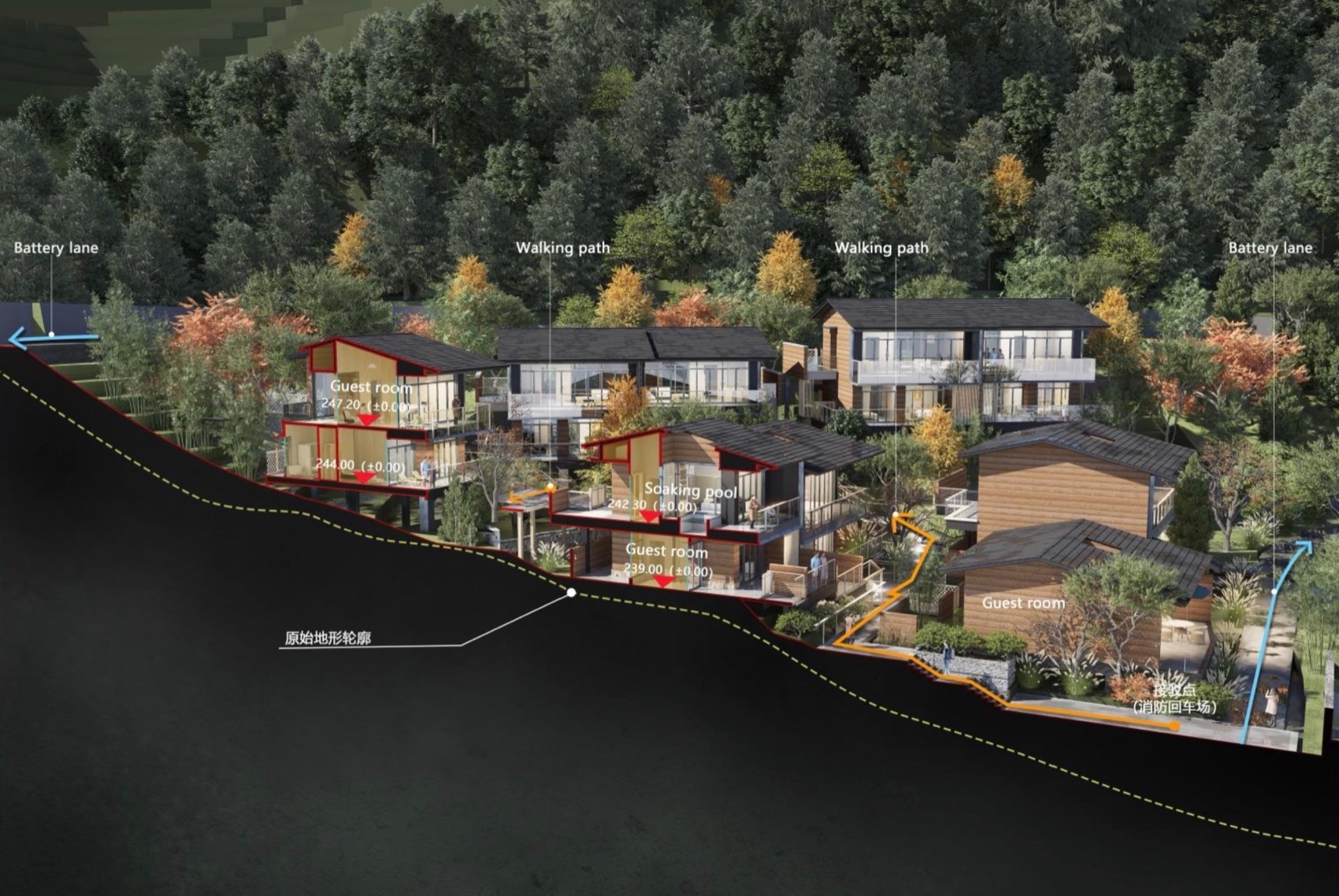 明月川 • 云孚里云宿温泉酒店丨中国宜春丨艾麦欧(上海)建筑设计咨询有限公司-179