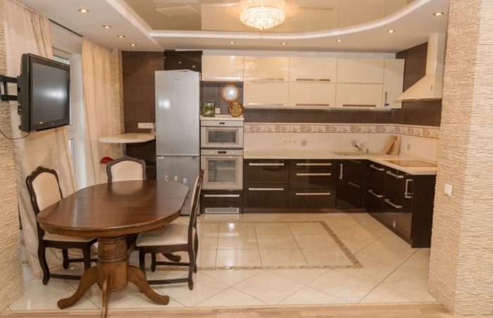 厨房与客厅一体化设计案例-140