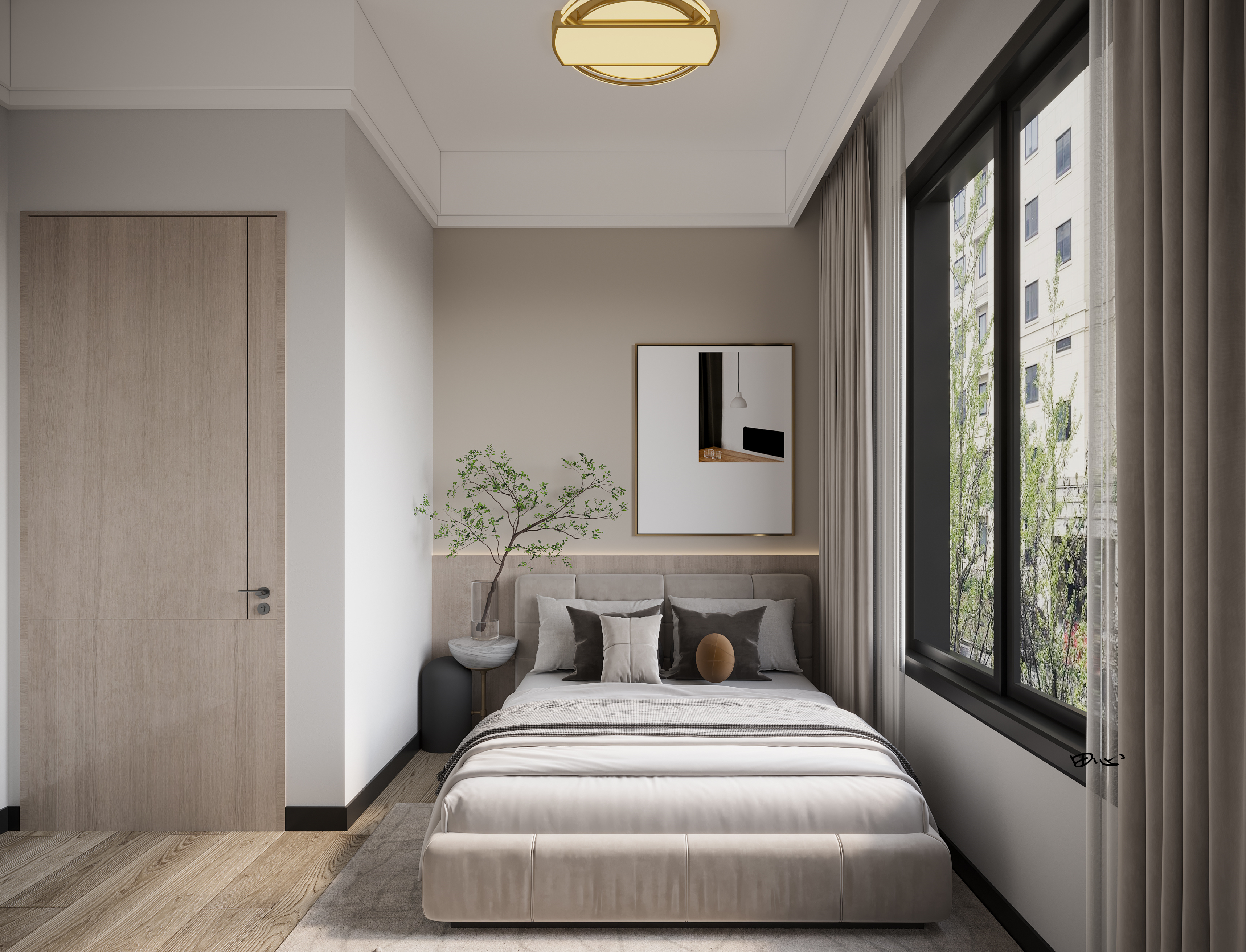 自然意境下的现代平层设计-14