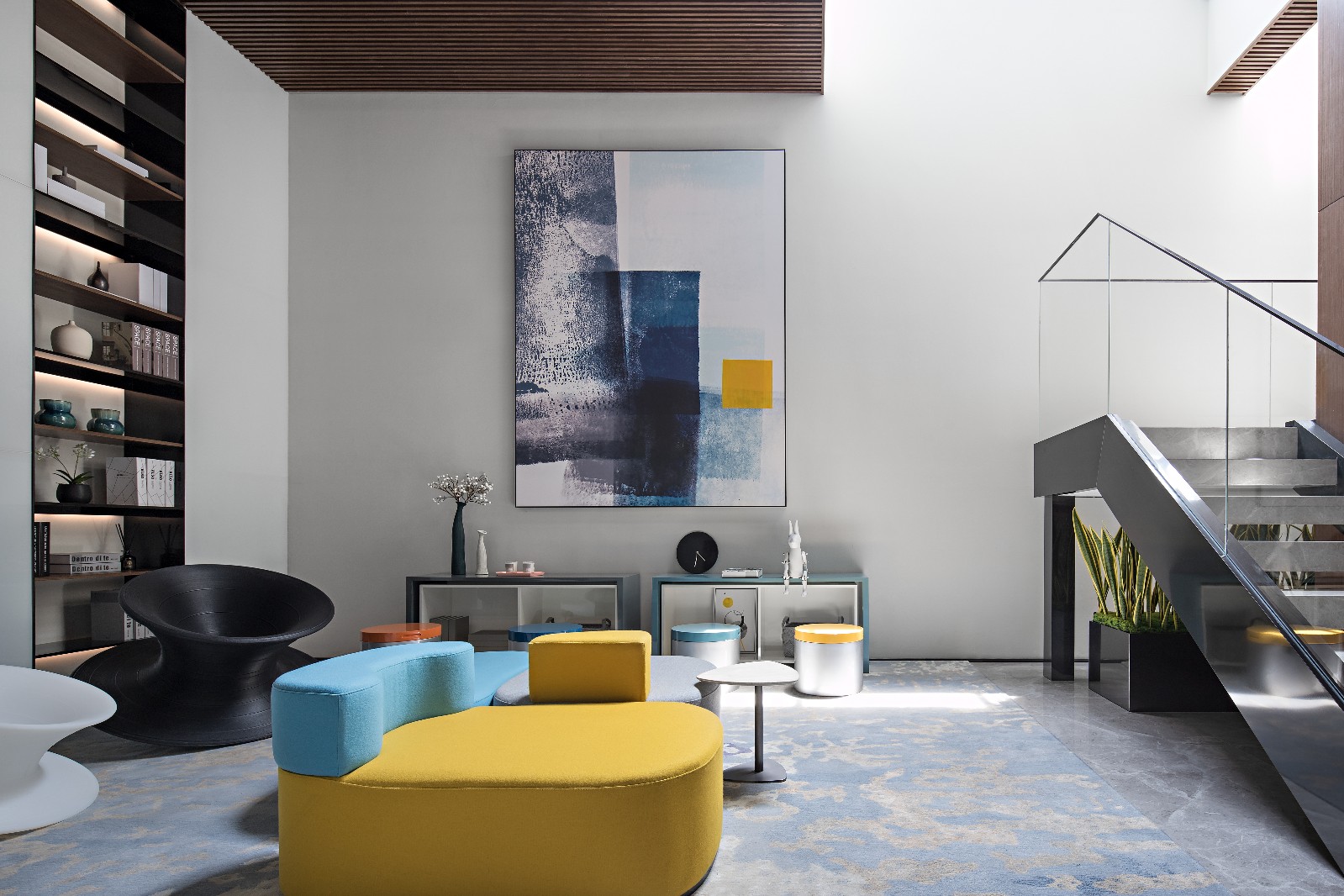 方磊新作 | 东情西韵两相宜 张家港中南樾府别墅样板间-17