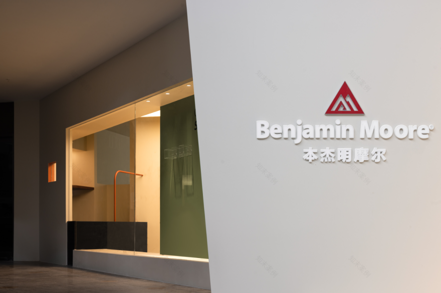 本杰明摩尔涂料展厅丨中国浙江丨陌野设计-5