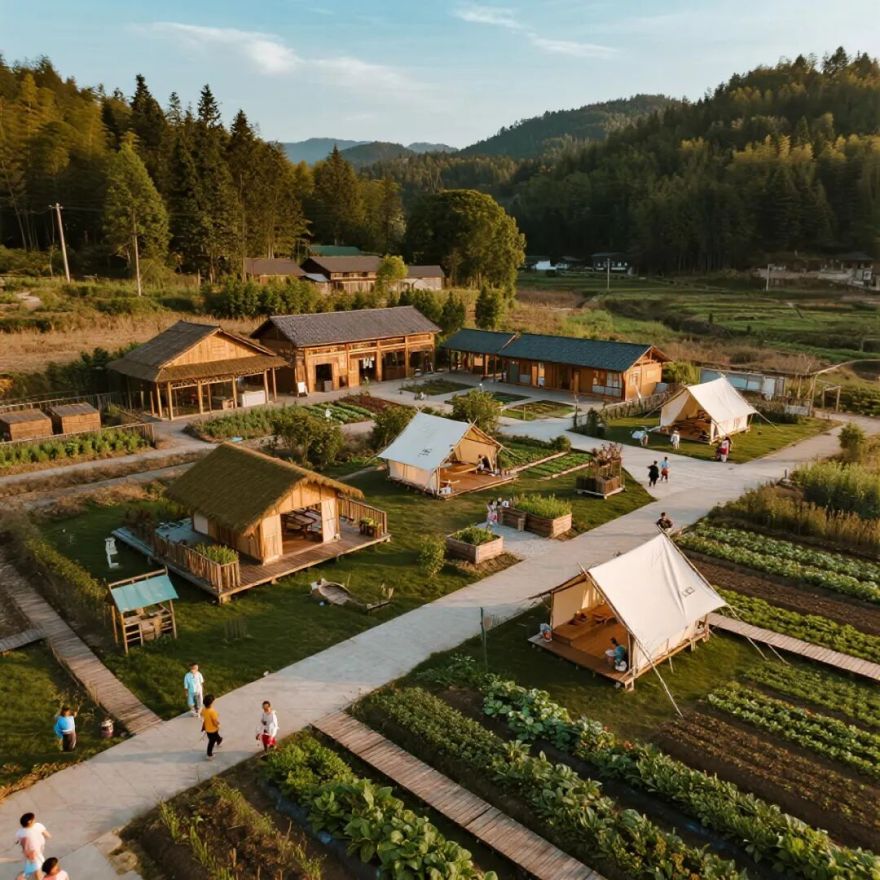 【道地芳园】百亩中草药主题亲子研学疗愈营地规划与运营方案-402