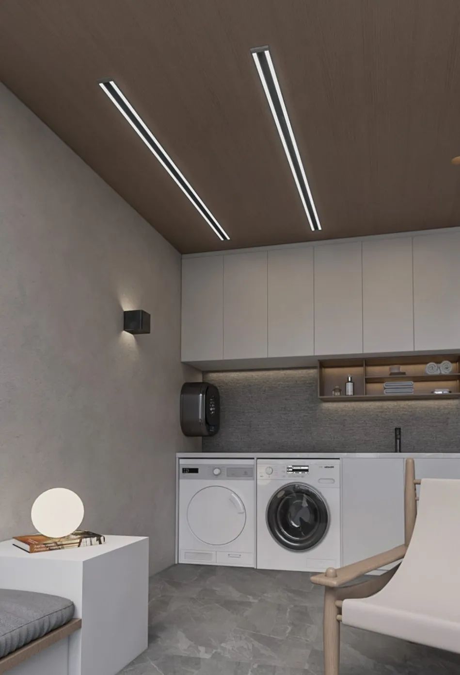 现代轻奢私宅设计丨山舍空间设计-58