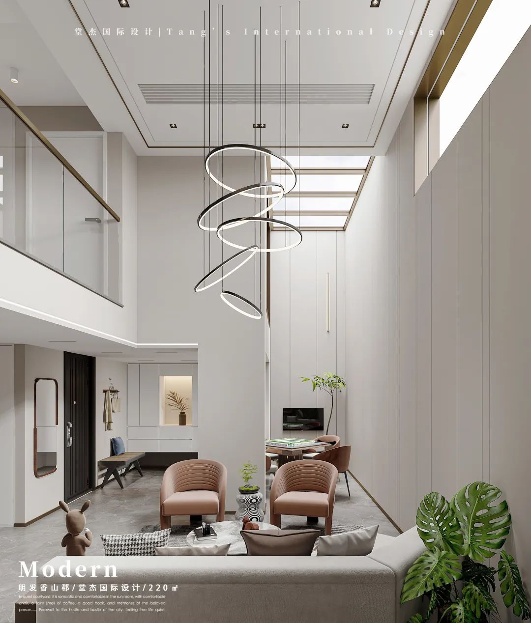 明发香山郡极简温馨之家丨中国南京丨堂杰国际设计-32